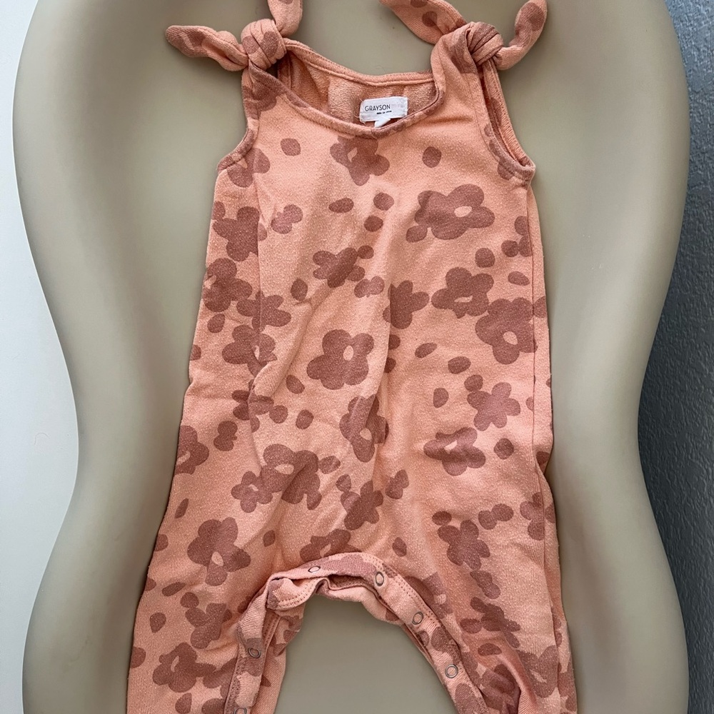 Grayson Mini- Floral Romper